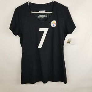 NFL Team Apparel Short Sleeve T-Shirt Pittsburg Steelers Size S Black NWT